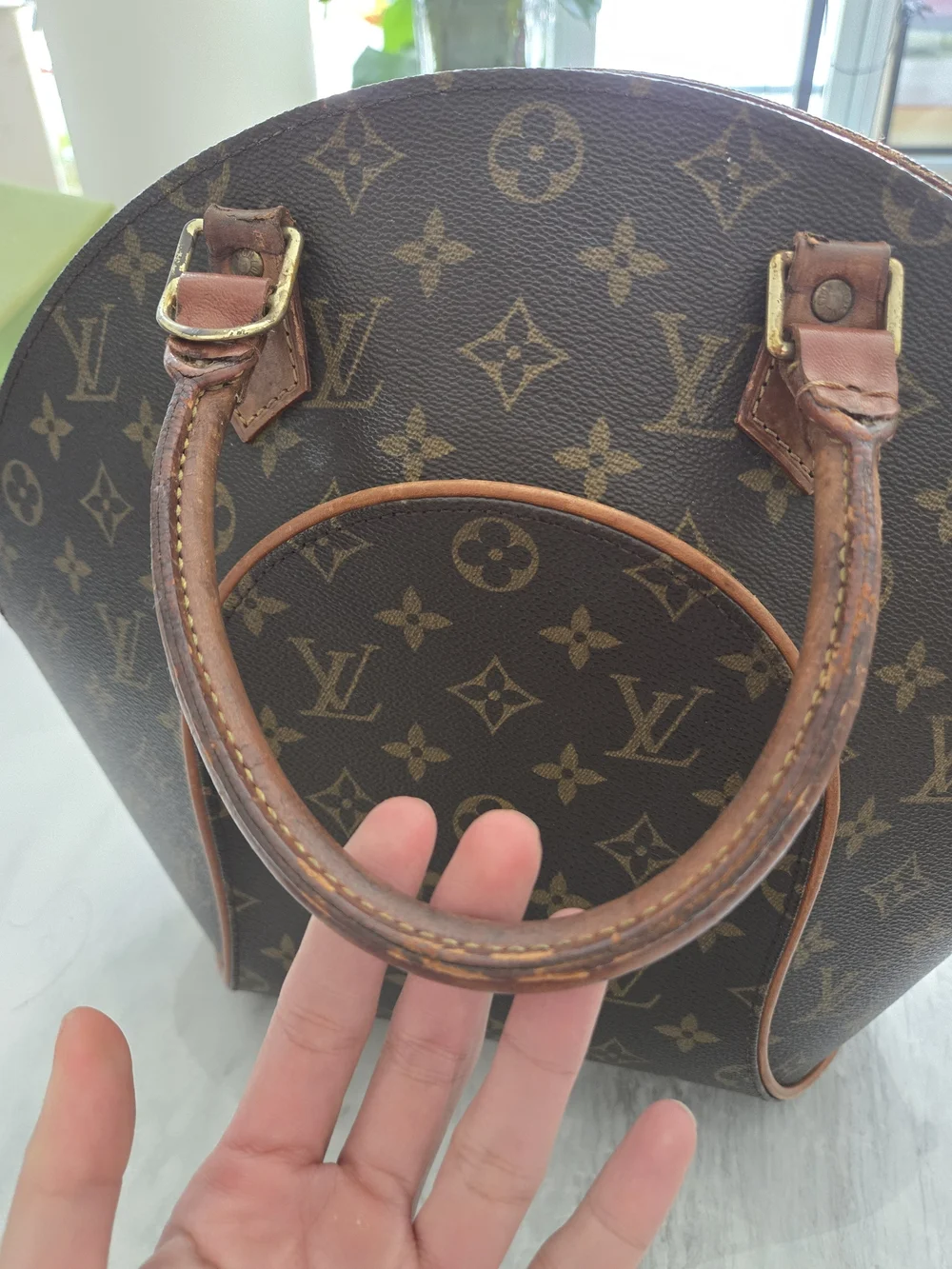 Louis Vuitton Brown Monogram Canvas Alma PM Satchel